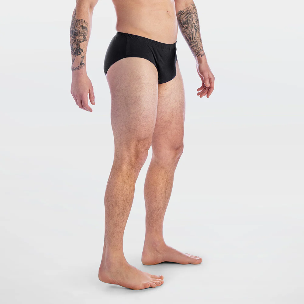 MEN'S COTTON MEDI BRIEFS - 3 PACK - Image 9