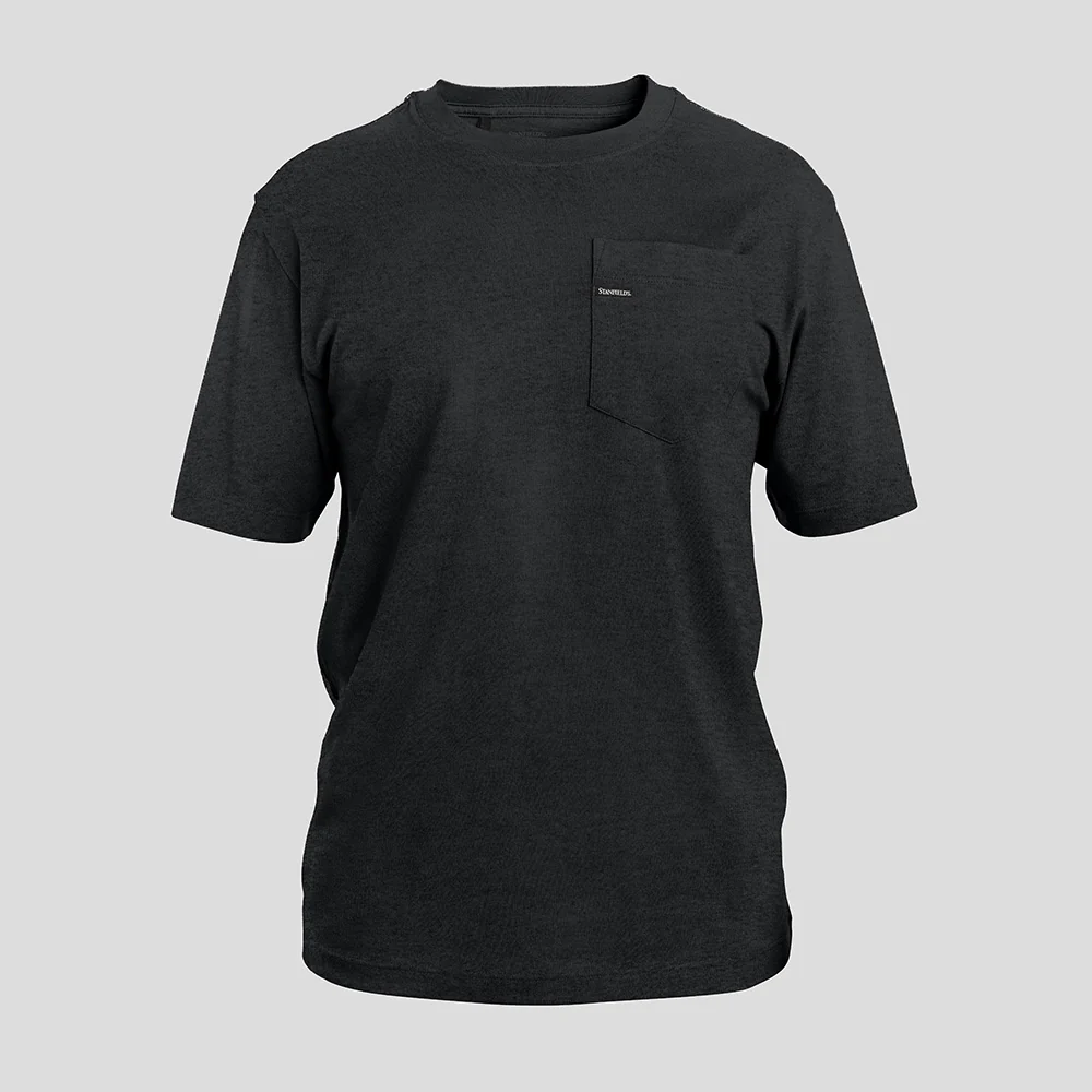 Relaxed Fit Midweight Cotton Pocket T-shirt - Image 2