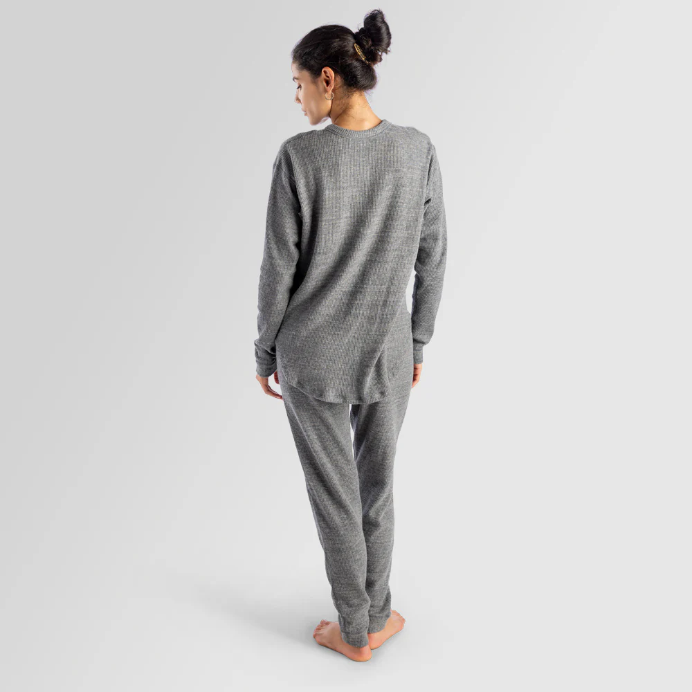 Women's 2 Piece Waffle Lounge Set (Limited Edition) - Image 5